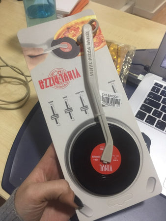 Roulette à pizza vinyle - Les Doux Raveurs
