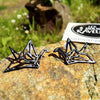 Boucles d'oreilles Origami ( Collection Molecule ) - Les Doux Raveurs