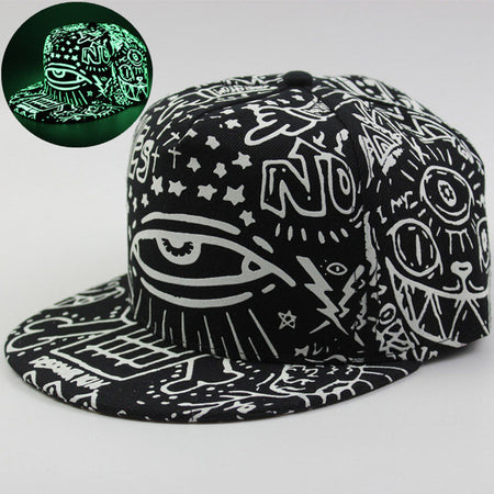 Casquette Tekno Black Light - Les Doux Raveurs