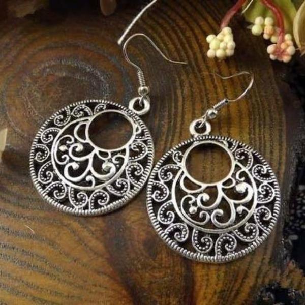 Boucles d'oreilles "Mandala" - Les Doux Raveurs