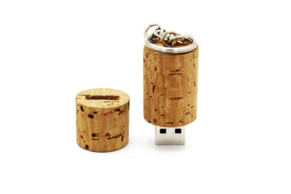 Clé USB 32 GO - Bouchon en liège - Les Doux Raveurs