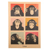 Poster Kraft "Apes of Wisdom" - Les Doux Raveurs